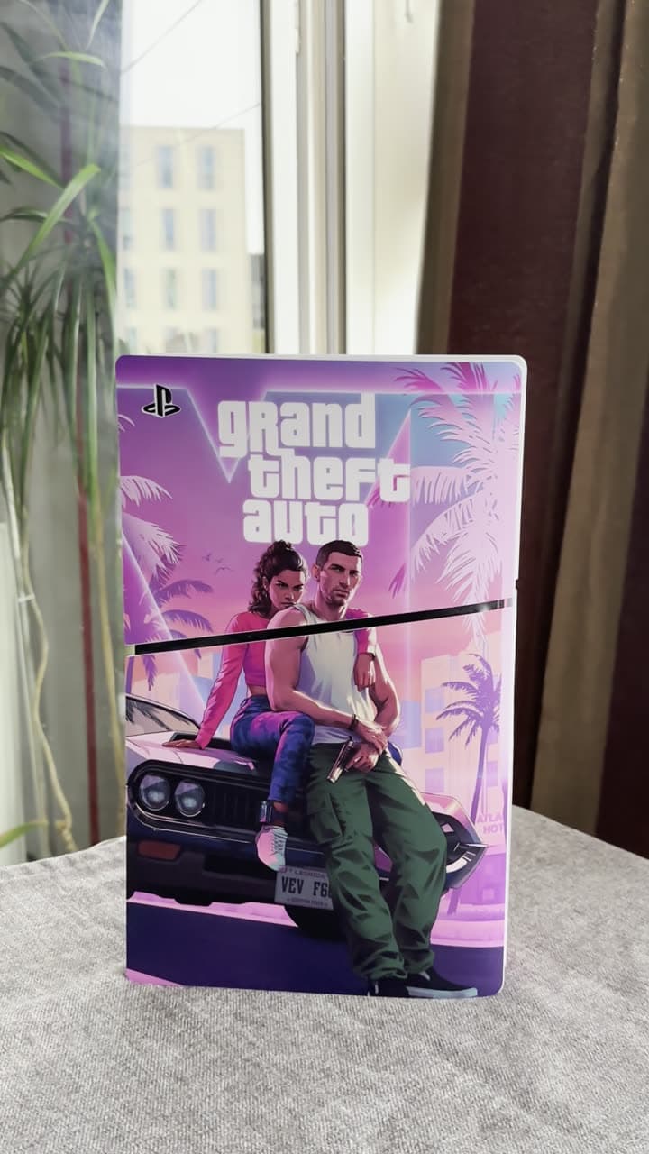 Sticker PS5 Pro GTA 6 — Affiche Officielle — vidéo