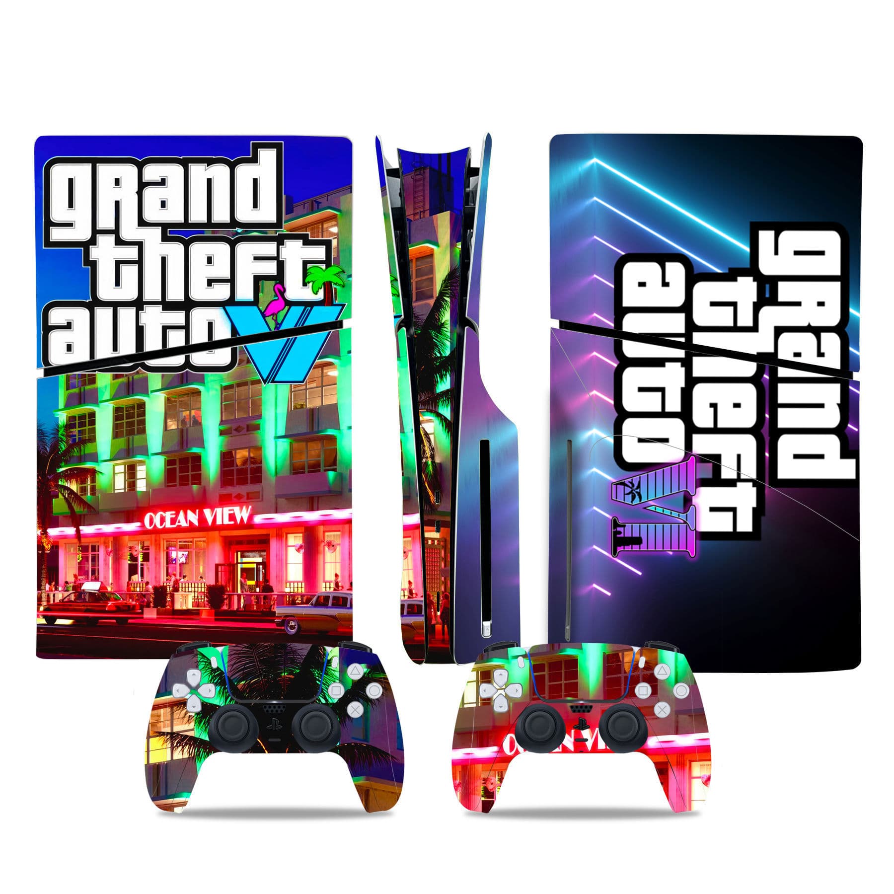 Sticker PS5 Slim — Design 06