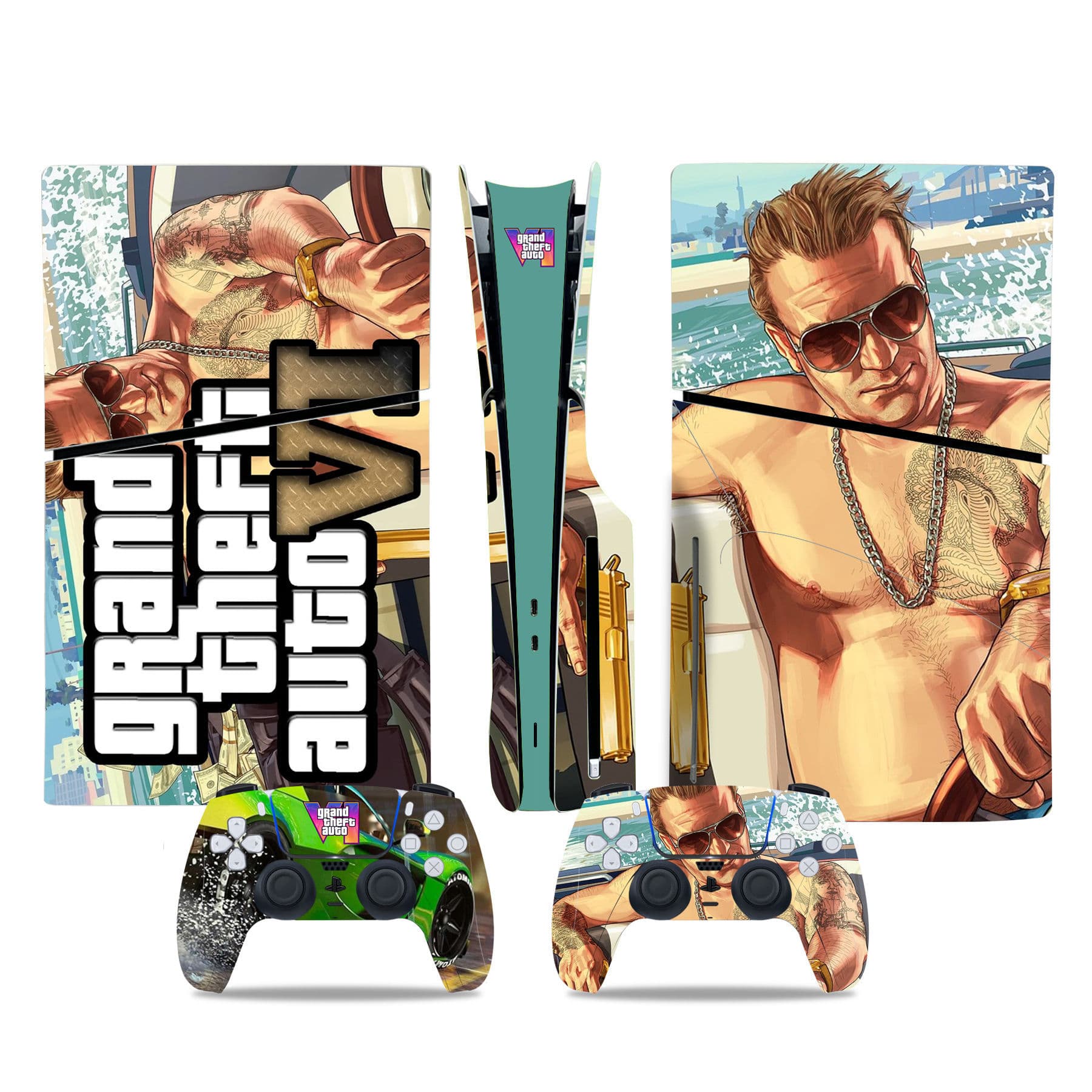 Sticker PS5 Slim — Design 07