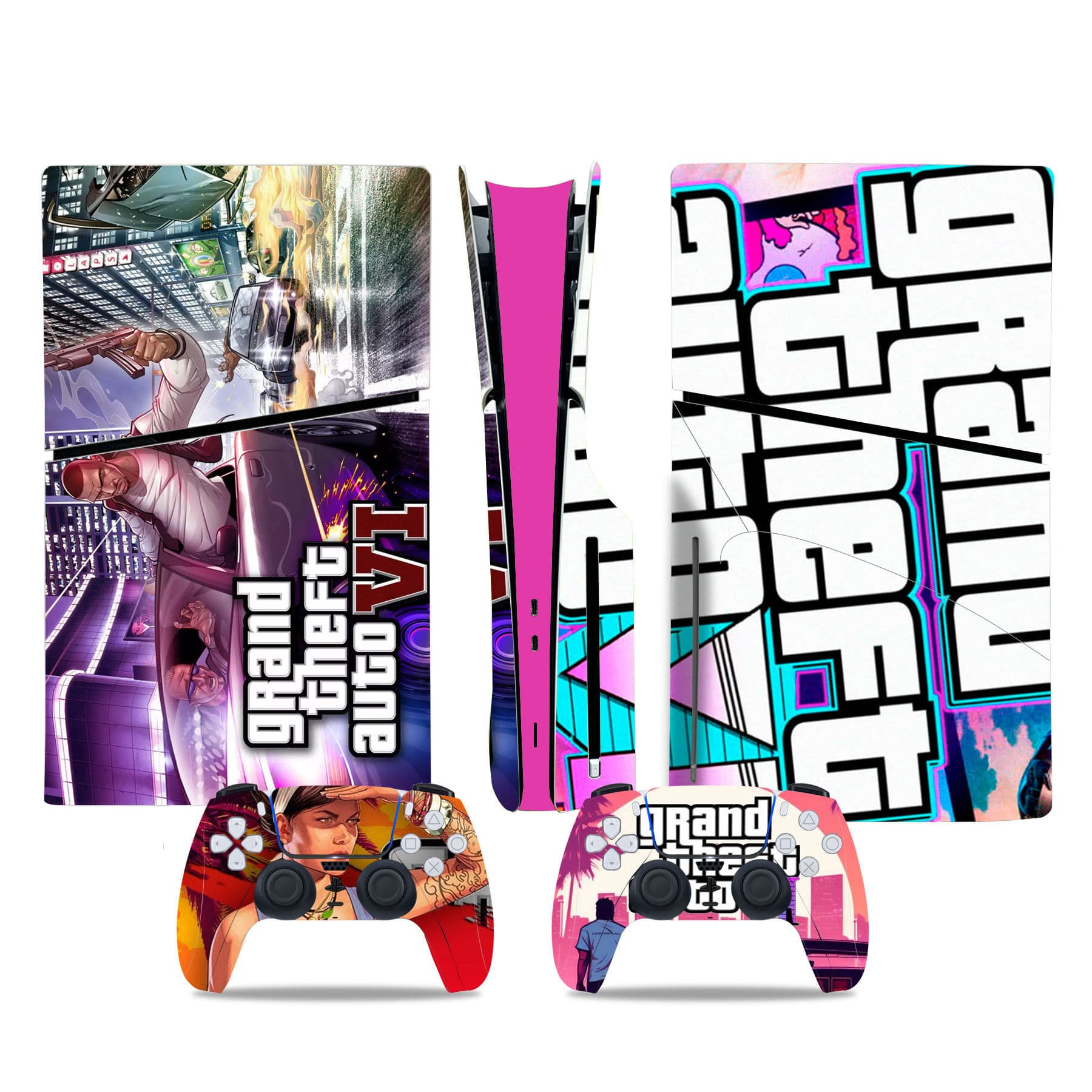 Sticker PS5 Slim — Design 08