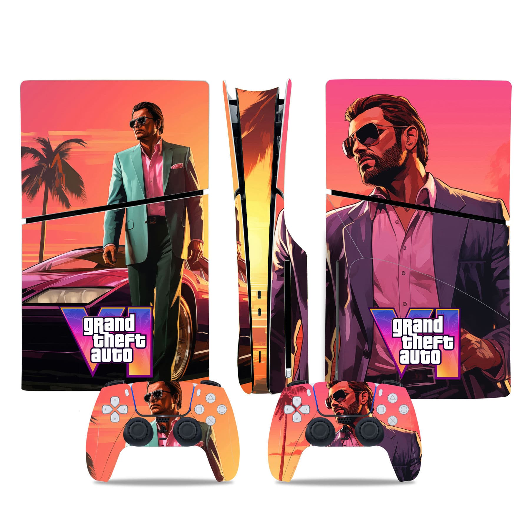 Sticker PS5 Slim — Design 10