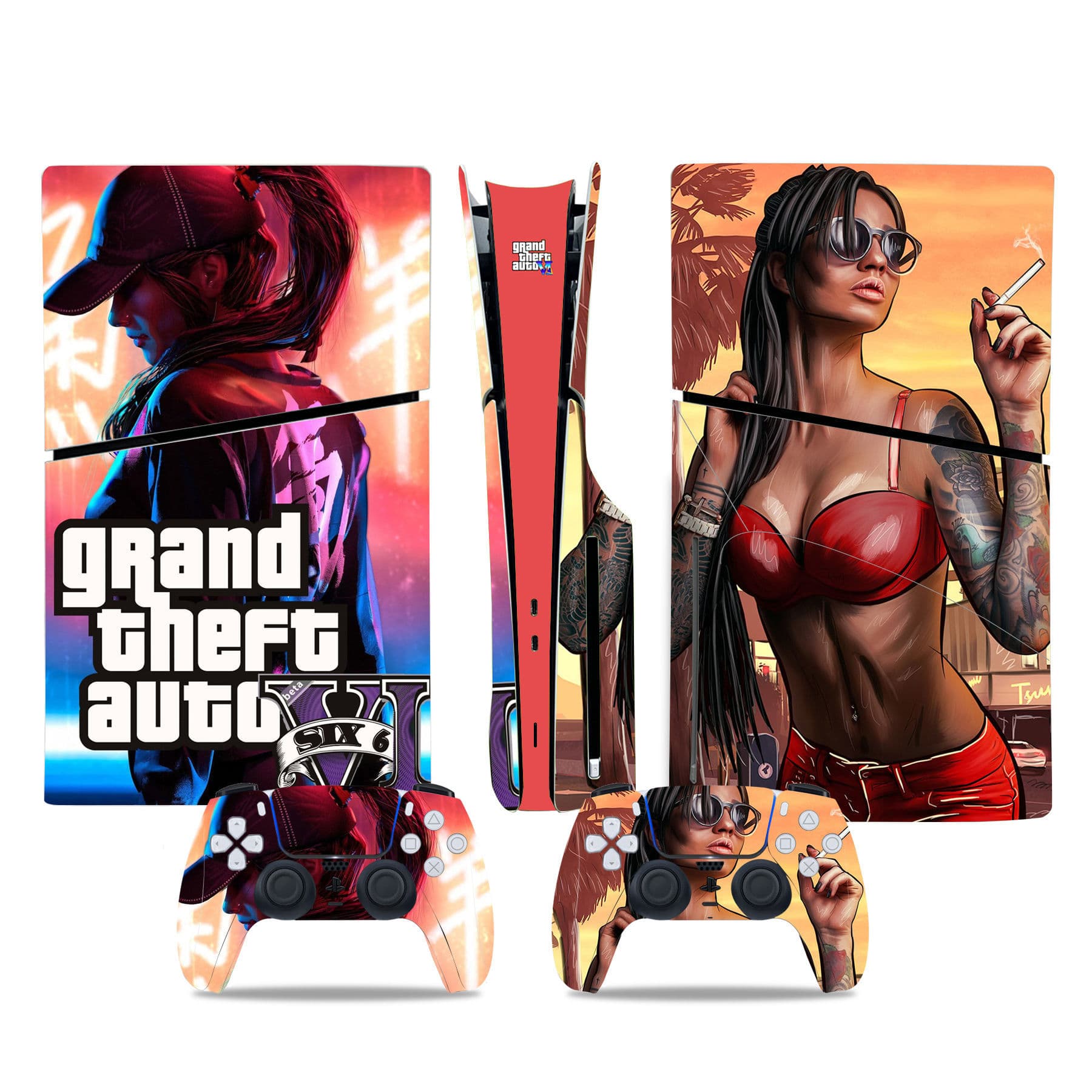 Sticker PS5 Slim — Design 12