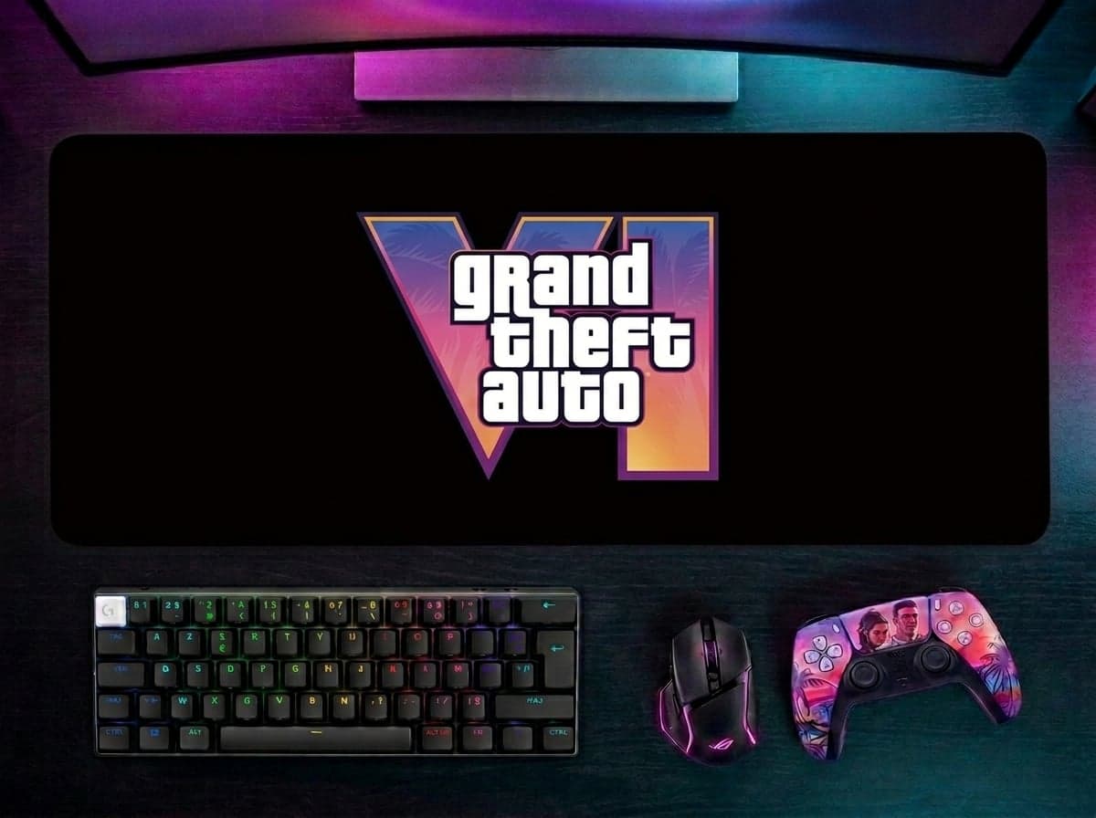 Tapis de souris GTA 6 — Logo GTA VI