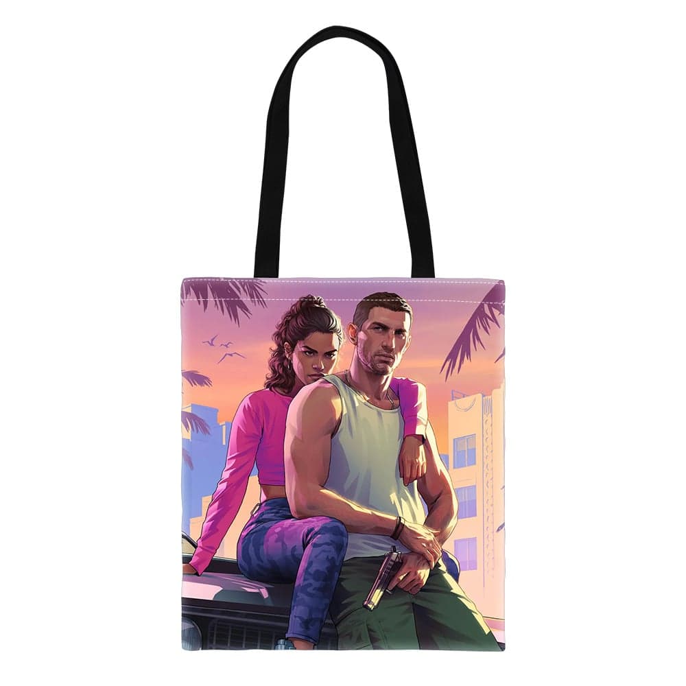 Tote bag GTA 6 — Jason & Lucia